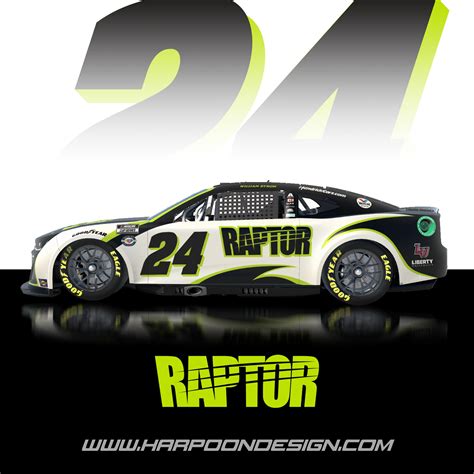 2023 William Byron Raptor Camaro No Num by Brantley Roden - Trading Paints