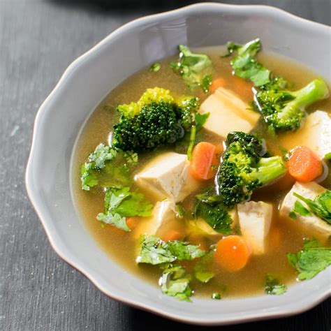 Cilantro Tofu Soup | kiipfit.com