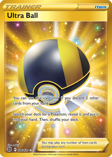 Ultra Ball Brilliant Stars Pokemon Card | Pikawiz