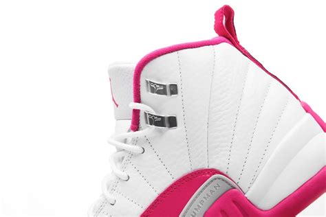 Air Jordan 12 GS White Dynamic Pink Release Date - Sneaker Bar Detroit