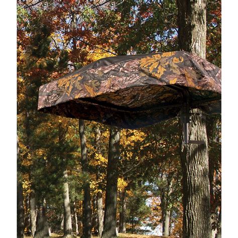 River's Edge® Universal Tree Stand Canopy - 158960, Tree Stand ...