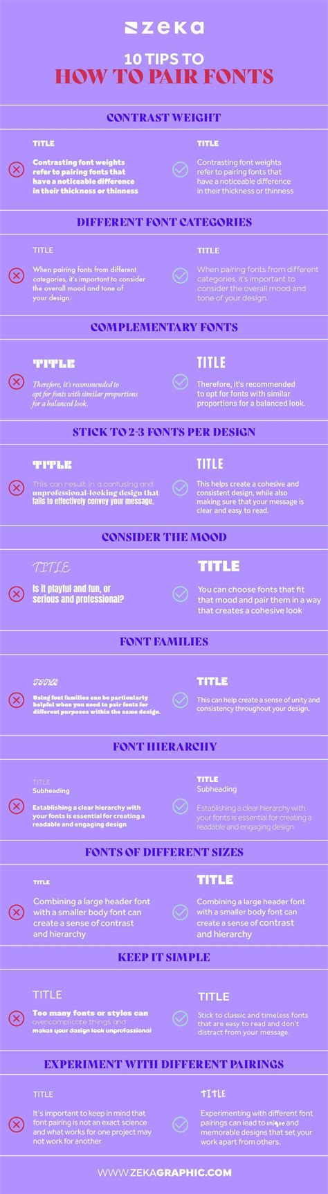Want to take your font pairing skills to the next level? Check out my latest infographic ...