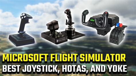 Best Joystick for Microsoft Flight Simulator 2020 - GameRevolution