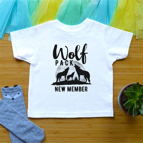 Wolf Pack New Member Baby Outfit Newborn Coming Home Outfit | Etsy