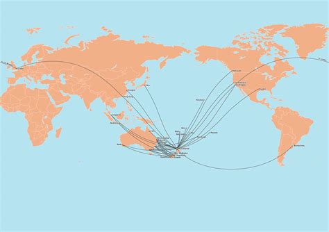 Air new zealand mapa de ruta - Air new zealand mapa de la ruta ...