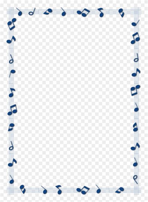 Music Note Borders Clipart Wedding