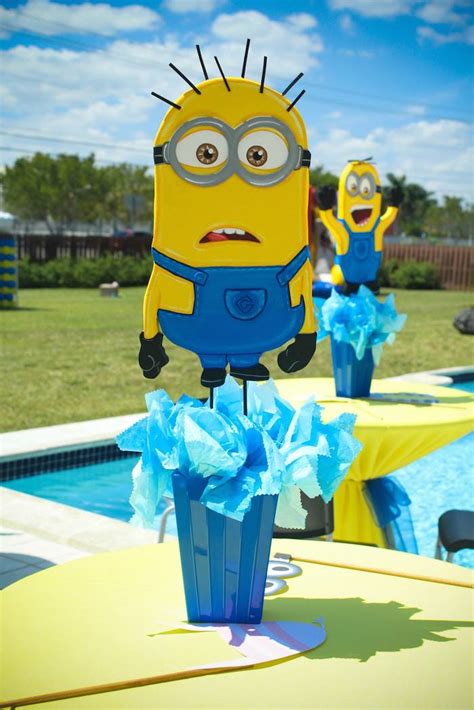 Kara's Party Ideas Despicable Me Minion themed birthday party with Such Fun Ideas via Kara's ...