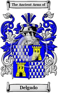 Delgado Name Meaning, Family History, Family Crest & Coats of Arms