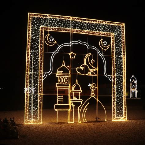 Ramadan Light Decorations | Light Tower Illumination