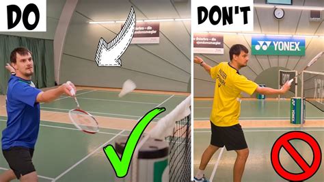 A Perfect Net Shot - Badminton Tutorial, badminton tips & Trick Shots 🏸 ...