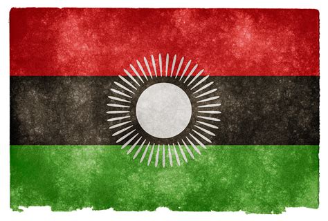 Malawi Grunge Flag | Grunge textured flag of Malawi on vinta… | Flickr