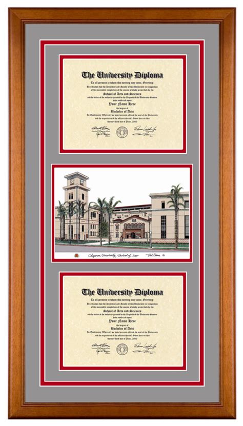 Chapman University School of Law – Chapman Law - Diploma Artworks