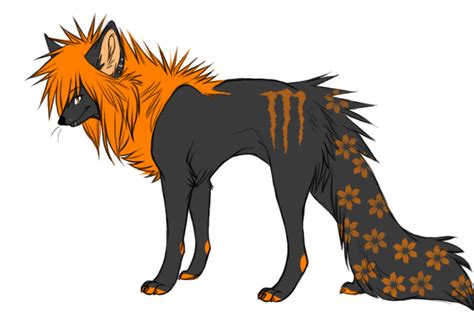 Emo wolf adoptable by Wolfart-123 on DeviantArt