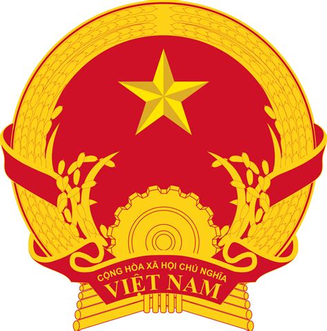 File:Emblem of Vietnam.svg - Wikimedia Commons | Vietnam tourist, Vietnam, Coat of arms