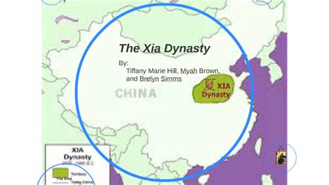 Xia Dynasty Map