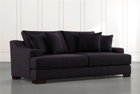 Lodge 96" Black Sofa | Living Spaces