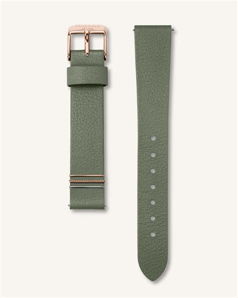 Leather Watch Straps | Shop Rosefield Watches | Official Website