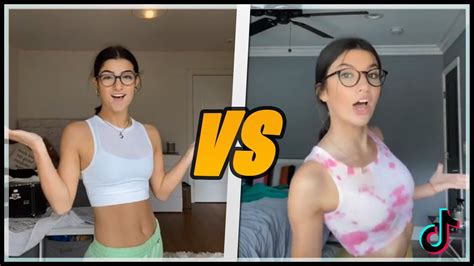 Charli d'Amelio vs Ellie Zeiler (IDENTICAL TWINS) Dance Battle - YouTube