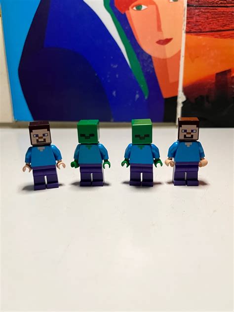 Lego Minecraft Minifigures set on Carousell