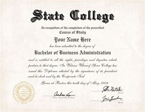 Pin by Ejay Erzando on College diploma | Graduation certificate template, College diploma ...