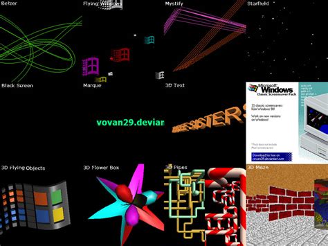 Win XP and 98 Screensavers : Free Download, Borrow, and Streaming : Internet Archive