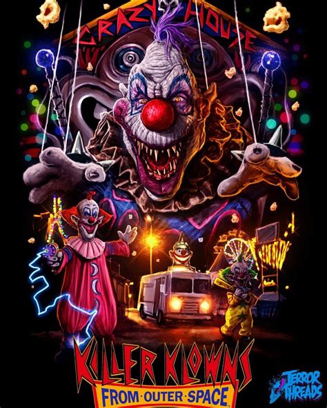 Retro Horror Movie Tee: Killer Klowns from Outer Space (1988)