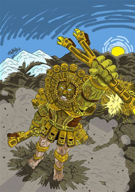 Viracocha in the pre-Inca and Inca mythology is the great creator deity in the Andes region of...