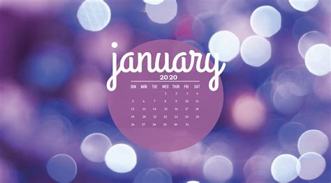 🔥 Download January Wallpaper Calendar by @kristing | January 2020 Calendar Wallpapers, January ...