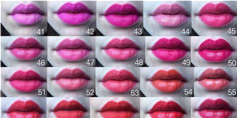 This Epic Chart of 97 Lipsticks Will Make Finding Your New Shade Super Easy | SELF
