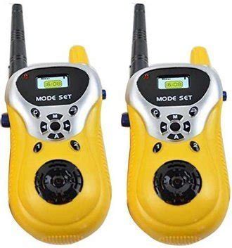 Buy hot life plastic portable 2 player walkie talkie set for kids with extendable antenna for ...