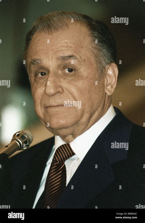 Romanian President Ion Iliescu Stock Photo - Alamy