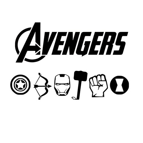 Avengers SVG Bundle - Etsy