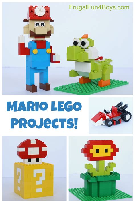 Mario LEGO Projects with Building Instructions - Frugal Fun For Boys ...