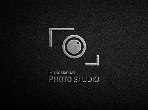 Free Photography Logo Mockup PSD Template - Mockup Den