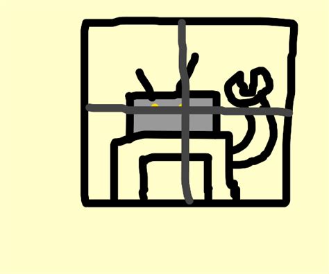 Robot Window - Drawception