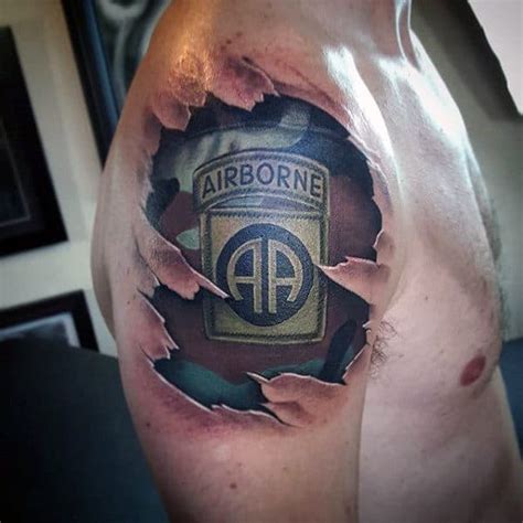 82nd Airborne Division Tattoos