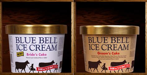 Blue Bell Introduces New Bride's Cake & Groom's Cake Ice Cream Flavors | Where Y'at