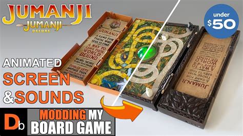 JUMANJI Board Replica MOD with an Interactive Screen & sounds - YouTube