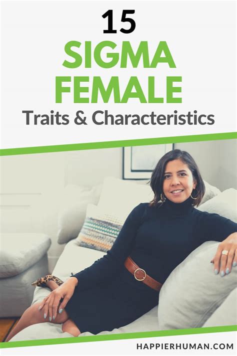 15 Sigma Female Traits & Characteristics - Happier Human