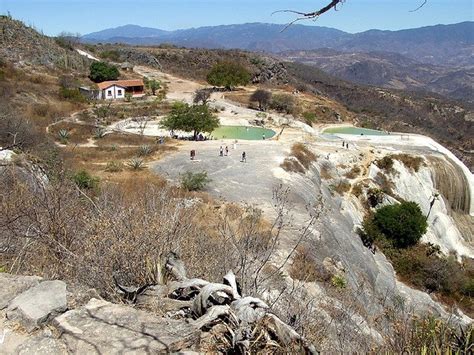 Hierve el Agua-Waterfall, Frozen In Time And Space - World inside pictures