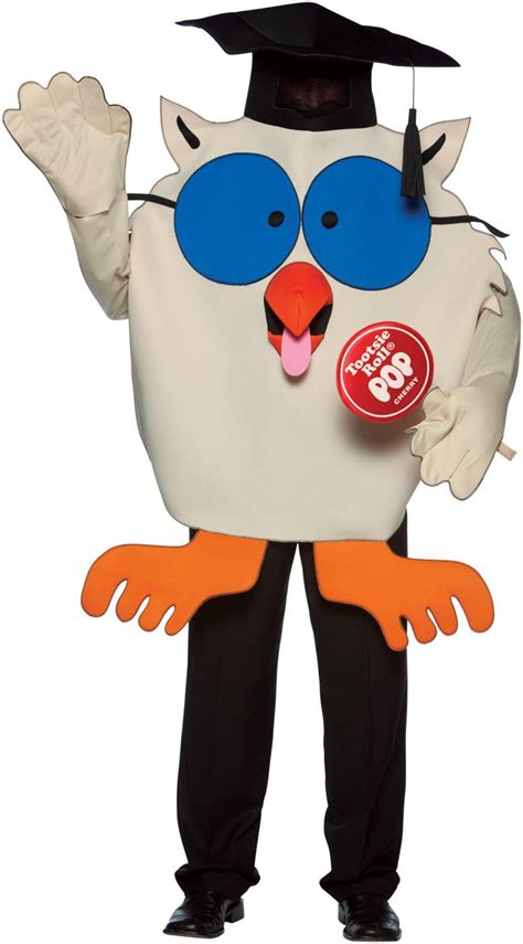 Hamburger Helper Hand OR Tootsie Roll Mr. Owl Adult Costume NW FREE ...