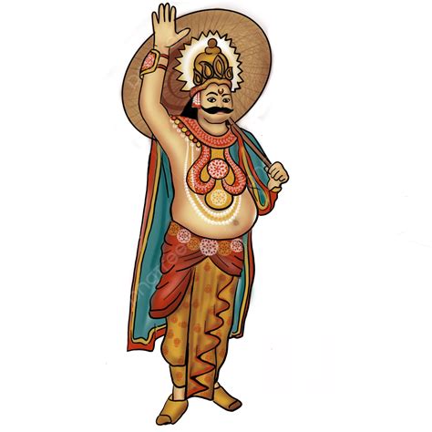 Maveli King Illustration Mahabali, Maveli Illustration, Onam, Mahabali PNG Transparent Clipart ...