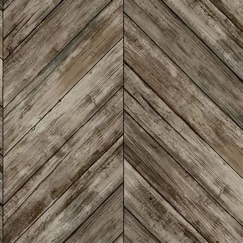 RoomMates Herringbone Wood Boards Peel & Stick Wallpaper | The Home Depot Canada