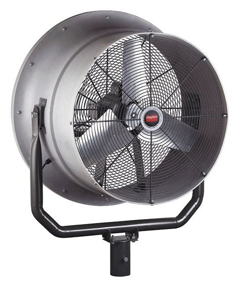 DAYTON, High-Velocity Industrial Fan, 30 in Blade Dia, High-Velocity Industrial Fan - 1LXN4 ...