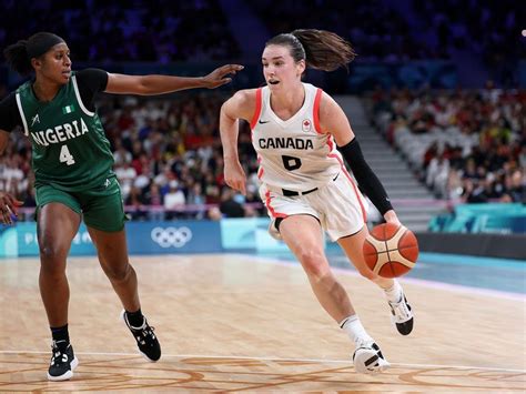 Bridget Carleton exits Olympics as Canada's women's basketball team ...