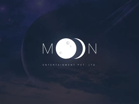 Moon Logo by Malik Shaikh on Dribbble