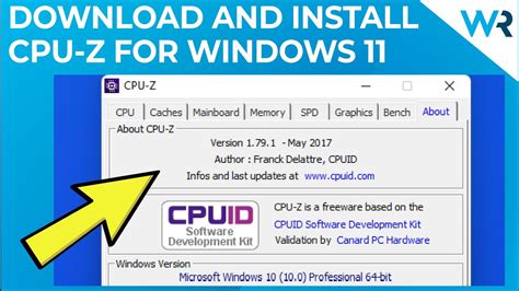 How to Download and Install CPU-Z for Windows 11 - YouTube