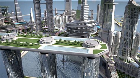 3D future city earth - TurboSquid 1299039