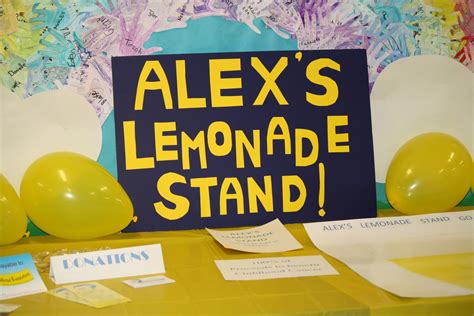 Straight from the Shutter: Alex's Lemonade Stand-Poff Style