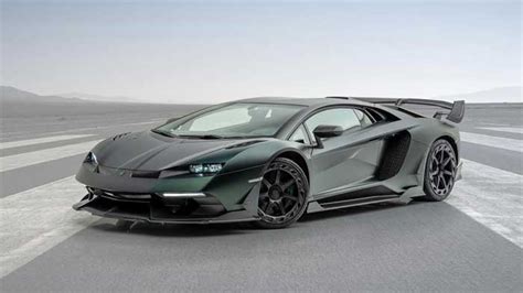 Mansory Cabrera 10 is a modified Lamborghini Aventador SVJ - Geeky Gadgets